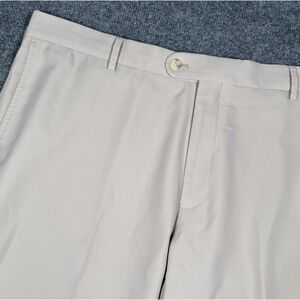 Peter Millar Pants Mens 42x30 Beige Khaki Crown Sport Pocket Golf Casual
